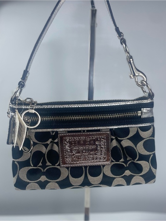 Coach Handbags - Coach Poppy Signature Large Wristlet NWT
